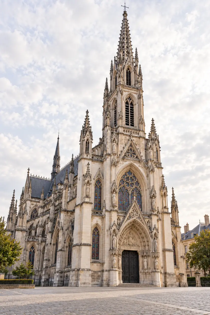 Fondation du patrimoine Nancy : basilique Saint-Epvre et ses verrières