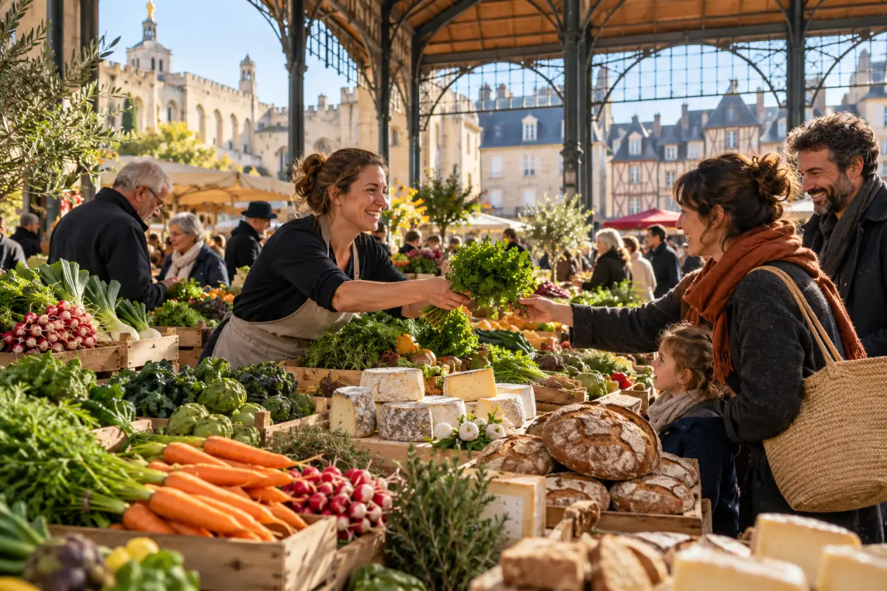 Mercati in Francia : des halles d’Avignon aux étals du samedi à Rennes