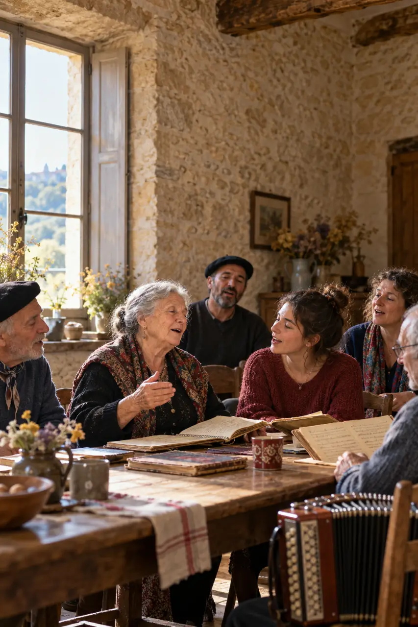 Les chants traditionnels se découvrent par leurs usages, leurs régions et leur mémoire