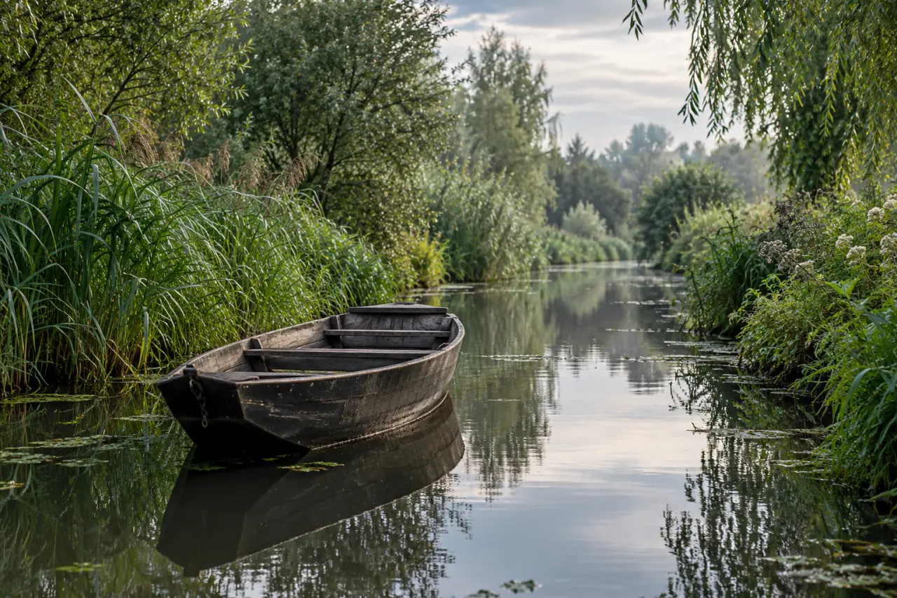 Idée de sortie Nord-Pas-de-Calais dans le marais audomarois