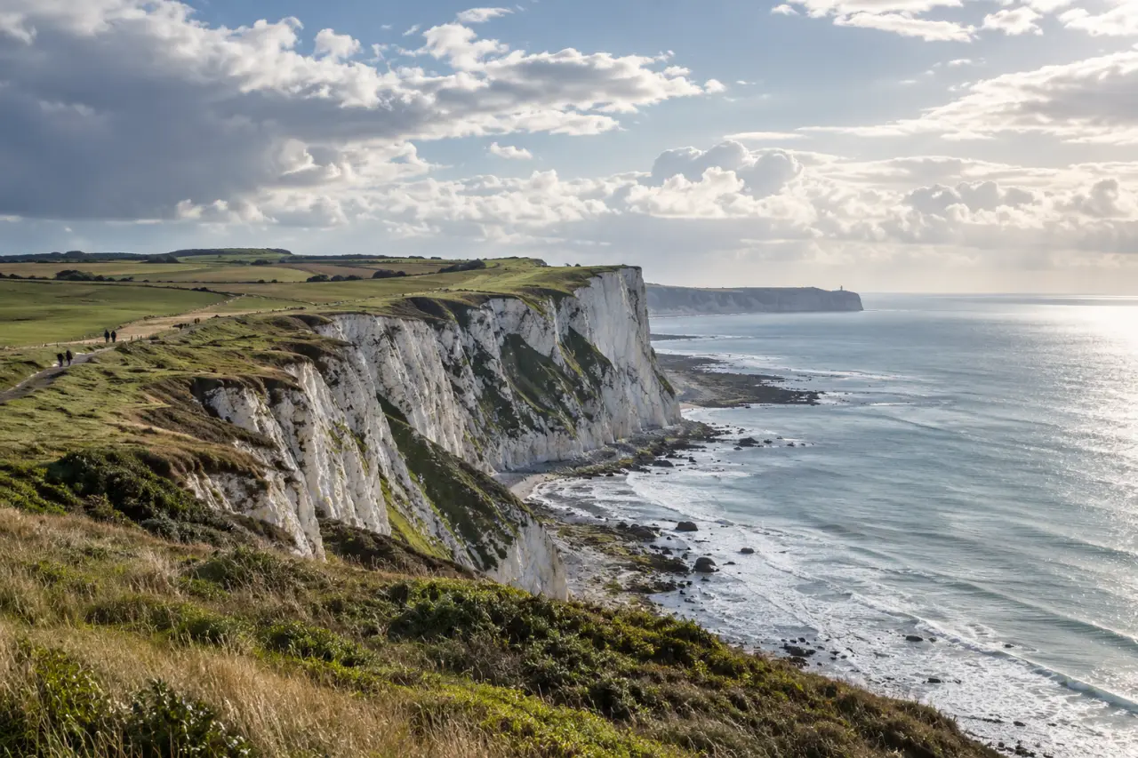 Idée de sortie Nord-Pas-de-Calais au cap Blanc-Nez sur la Côte d’Opale