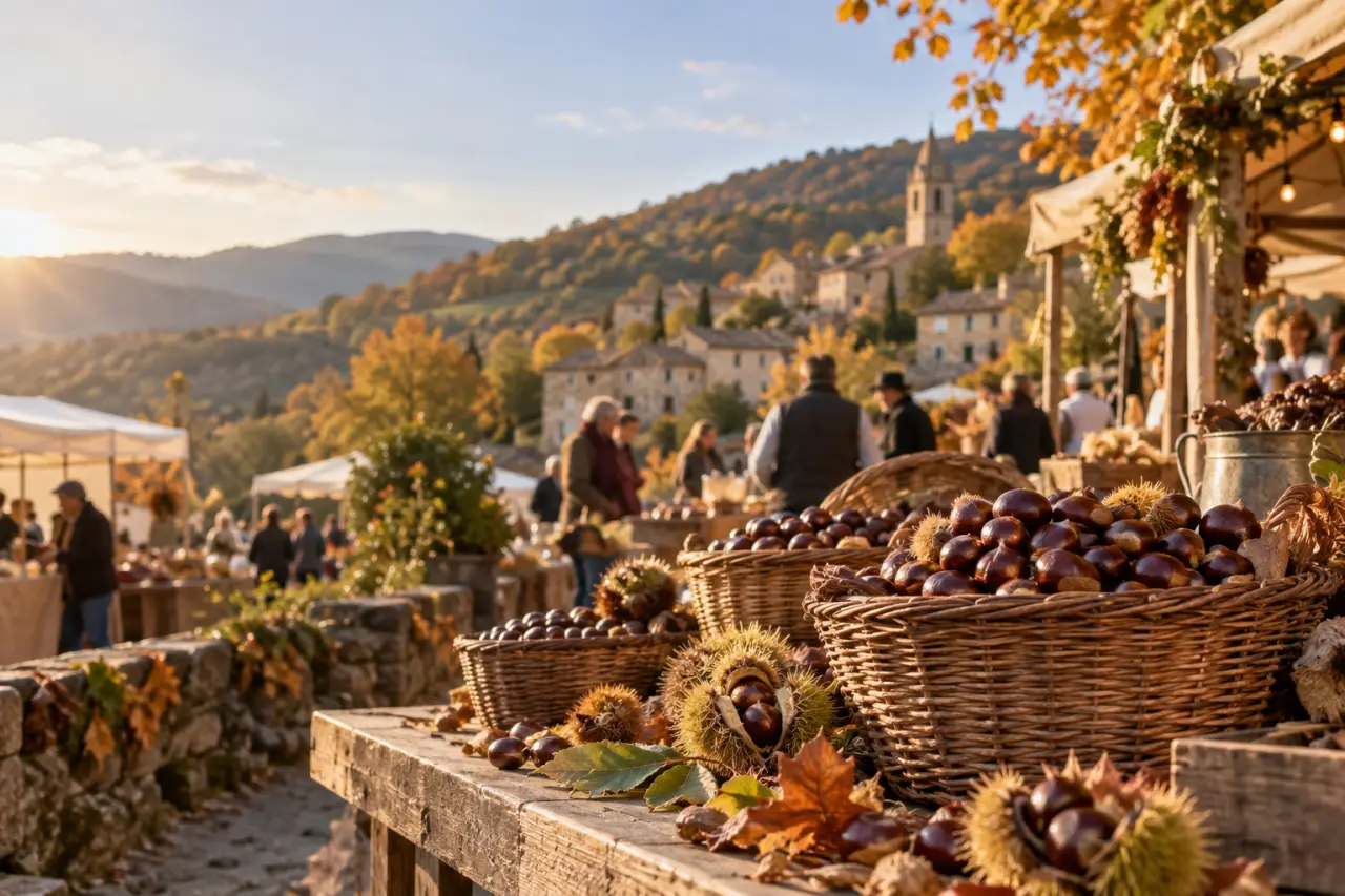 Fête de la châtaigne : régions, dates et réservations à vérifier