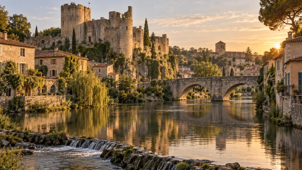 Clisson et son château lors d'un séjour patrimoine près de Nantes