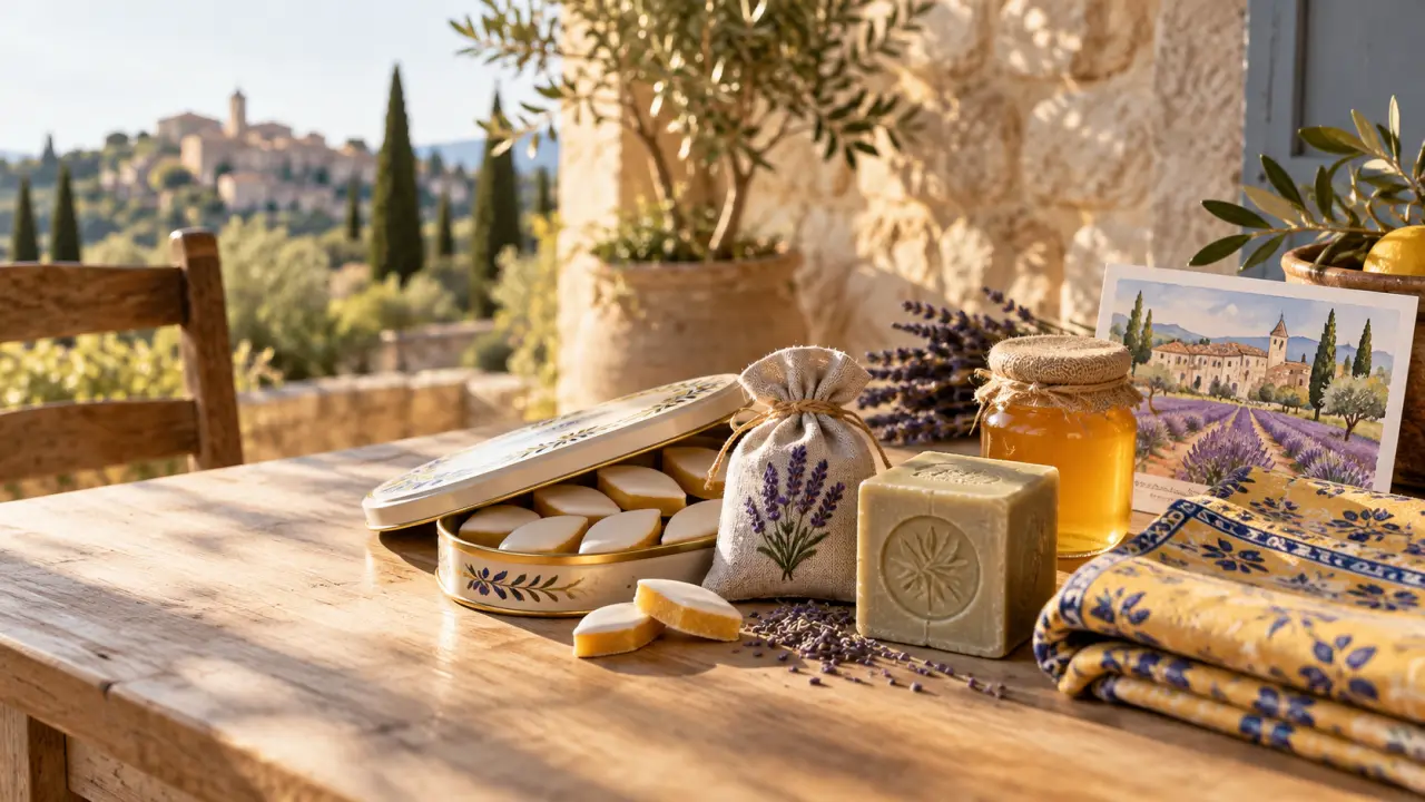 Les souvenirs de Provence les plus faciles à offrir, du calisson au textile artisanal