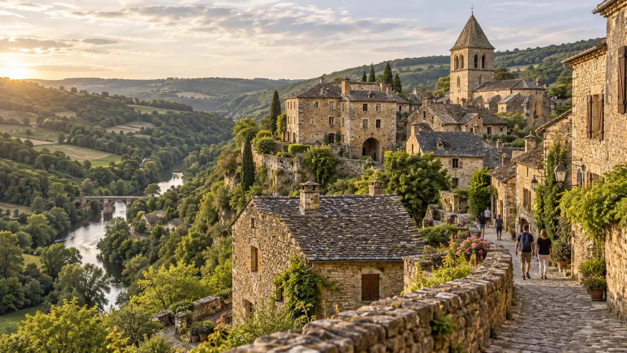 Visite patrimoine en Aveyron : 5 formats pour découvrir bastides, églises et vallée du Viaur