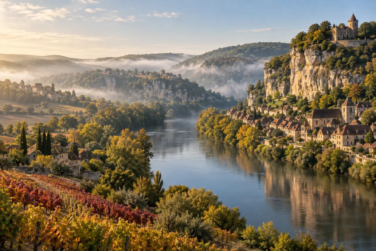 French Dordogne : quatre Périgord, une rivière et des siècles d’histoire