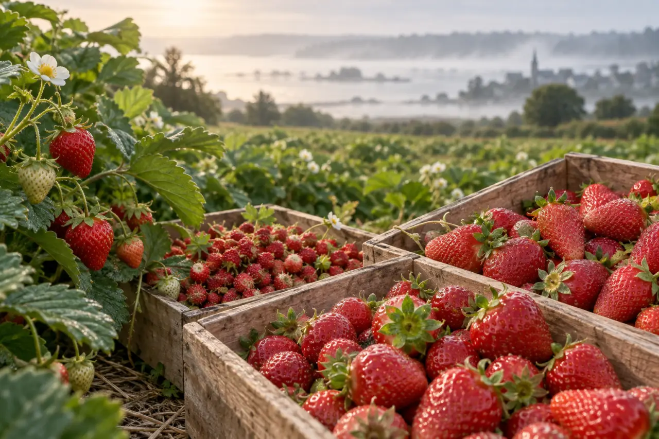 La fraise de Plougastel, un terroir breton aux variétés multiples